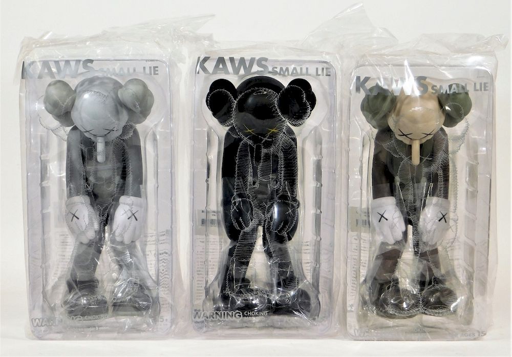 Appraisal: KAWS Small Lie Complete Set Factory Sealed New Jersey New