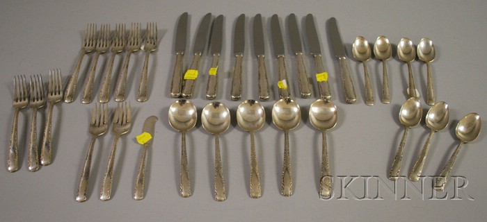 Appraisal: Gorham Sterling Partial Flatware Service in the Camilla Pattern approx