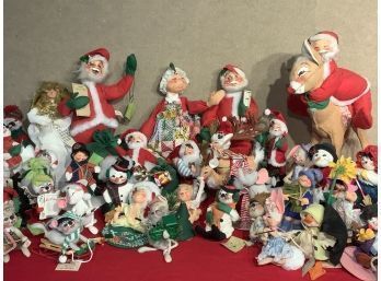 Appraisal: A large collection vintage and contemporary Annelee Dolls Meredith New