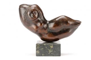 Appraisal: Chaim Gross Floating Figure Signed Bronze Chaim Gross Austrian active