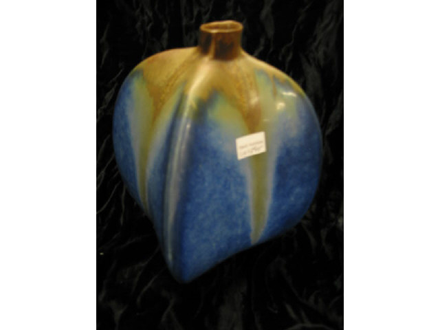 Appraisal: Pigeon Forge Pottery Vase by Douglas Ferguson slip glaze on