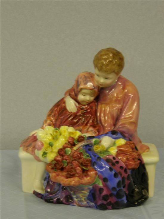 Appraisal: Royal Doulton figure The Flowers Seller's Children HN h in