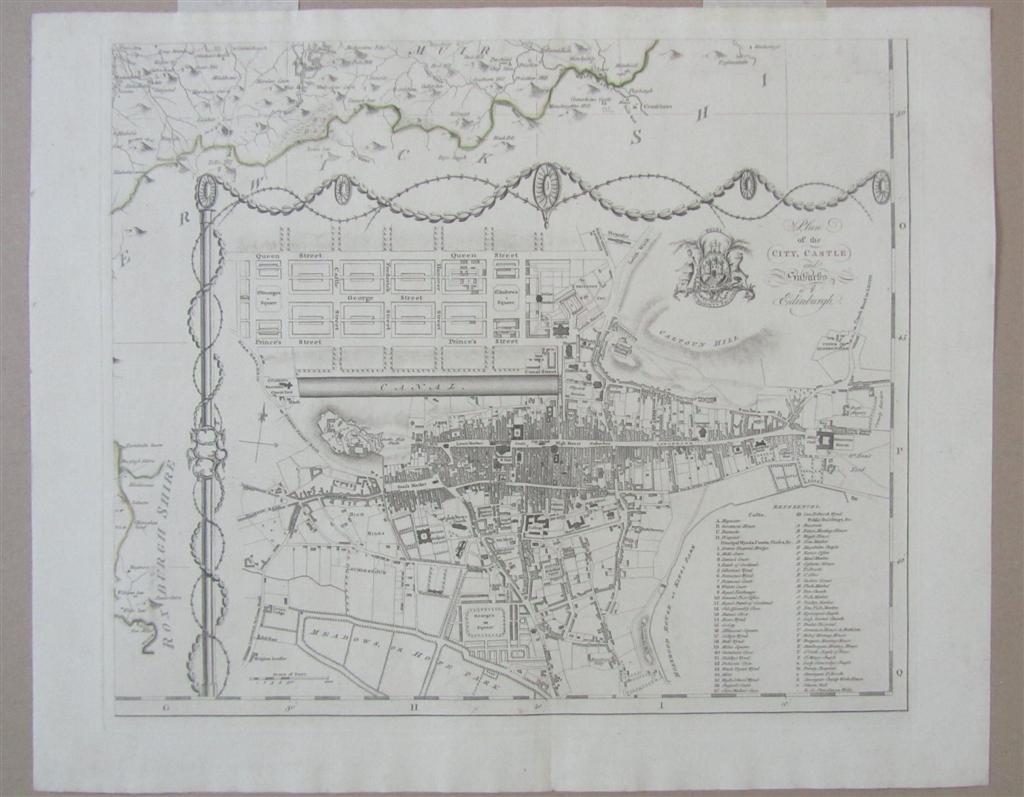 Appraisal: Edinburgh - Armstrong Capt Andrew Mostyn John Plan of the