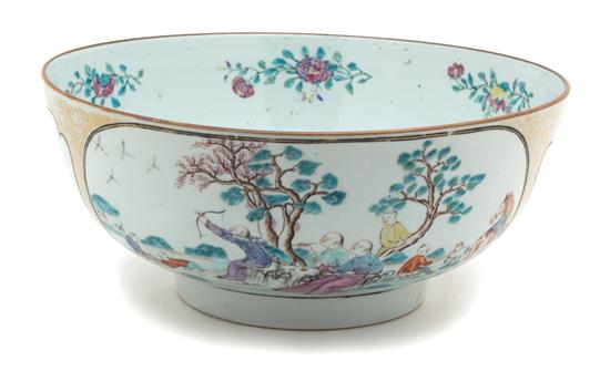 Appraisal: Sale Lot A Chinese Export Famille Rose Porcelain Bowl th