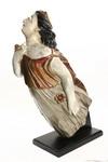 Appraisal: FIGUREHEAD - Circa American carved and painted figurehead of a