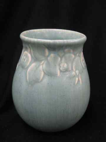 Appraisal: Rookwood Art Pottery Vase blue raised pomegranite decor shape ''