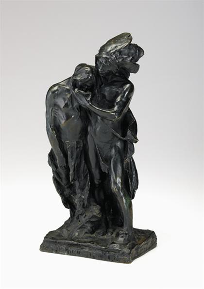 Appraisal: After Charles Henry Humphriss American - native american figures Bronze