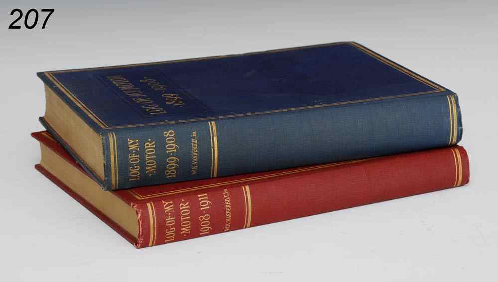 Appraisal: Log of My Motor - - two volumes William K