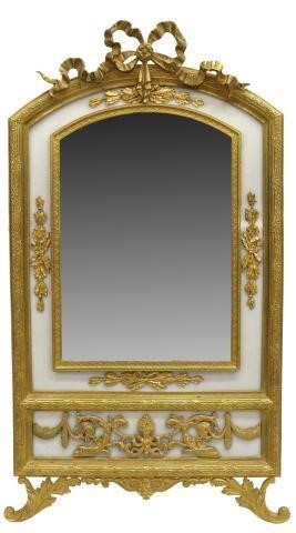 Appraisal: French Louis XVI style dressing table mirror late th c