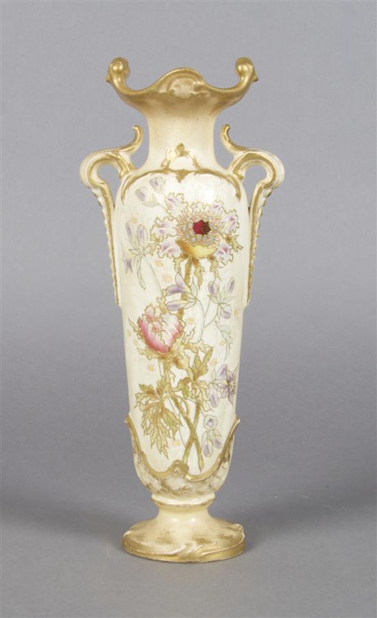 Appraisal: A Royal Bonn Ceramic Vase Height inches