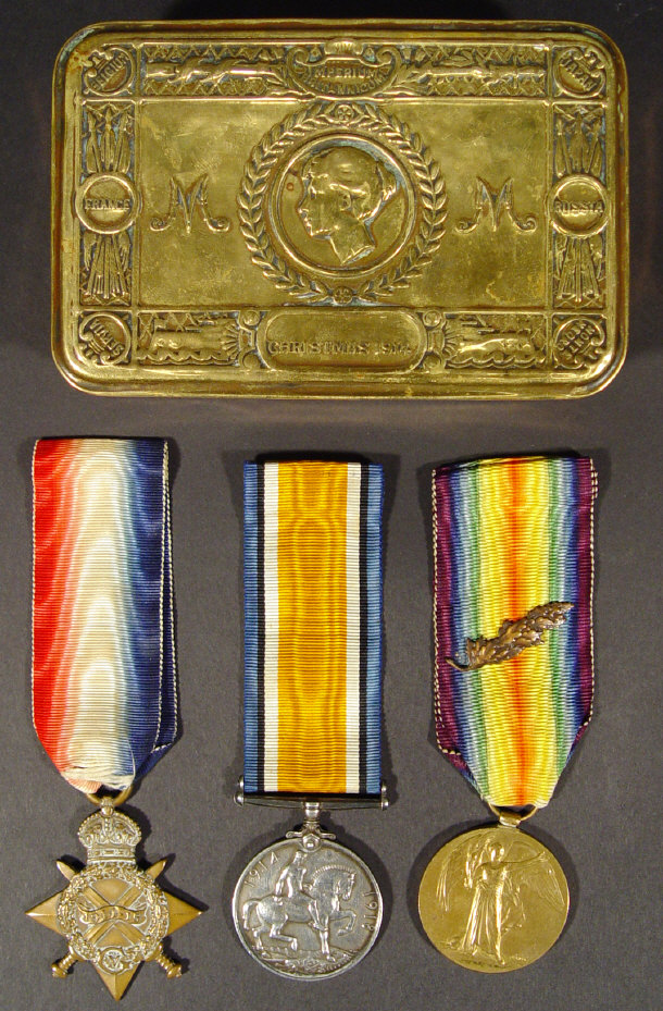 Appraisal: World War I Military Medal group comprising - War Medal