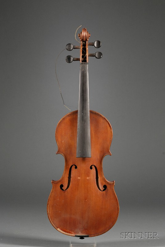 Appraisal: American Violin Harold A Pinney Plymouth Lake labeled VERY CAREFULLY