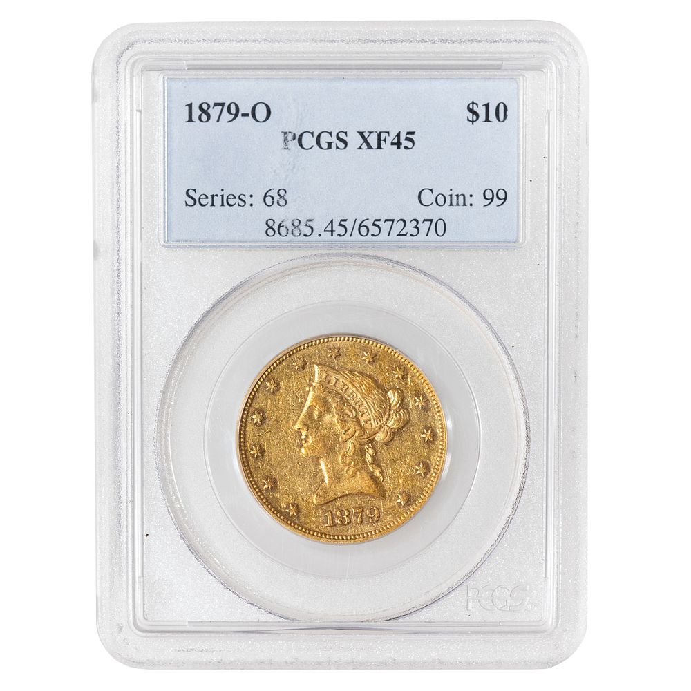 Appraisal: -O Liberty Gold PCGS XF -O Liberty Gold PCGS XF