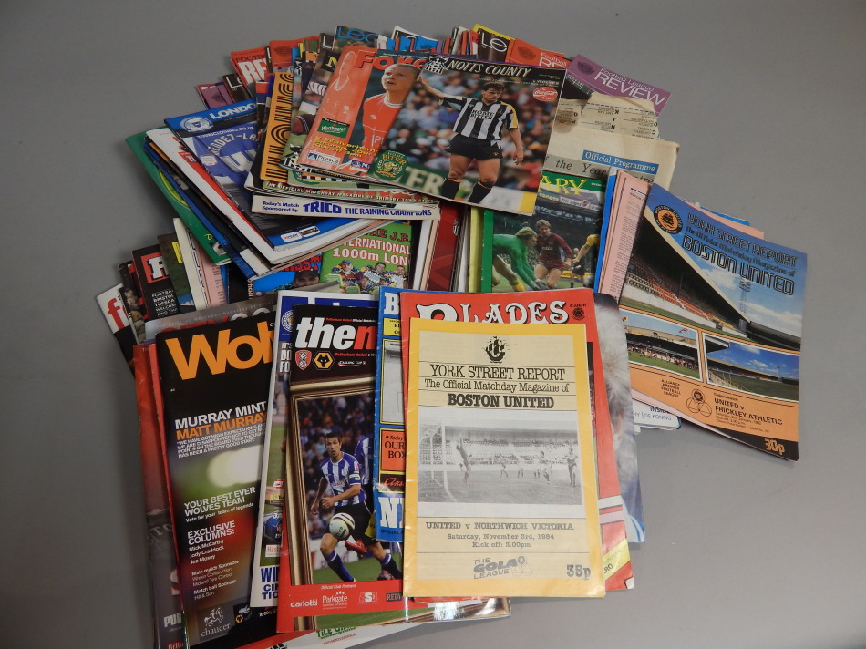 Appraisal: A quantity of football league review programmes one box