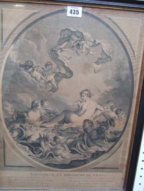 Appraisal: A group of assorted prints and engravings including an engraving