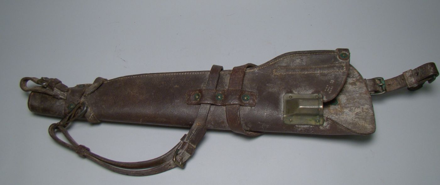 Appraisal: U S M CARBINE LEATHER HOLSTER Length