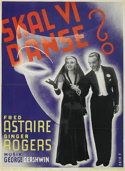 Appraisal: Shall We Dance Skal Vi Danse RKO Radio Pictures Danish