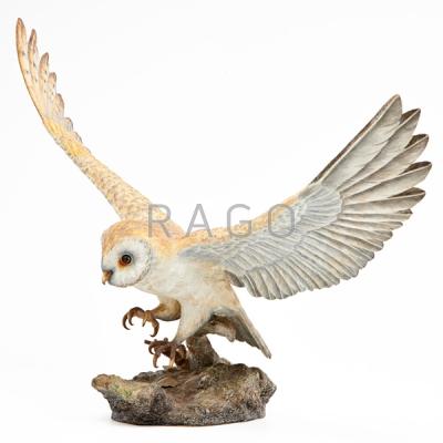 Appraisal: BOEHM PORCELAIN OWL Condition Report