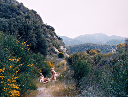 Appraisal: Justine Kurland Polish American b The Family C-print Signed x