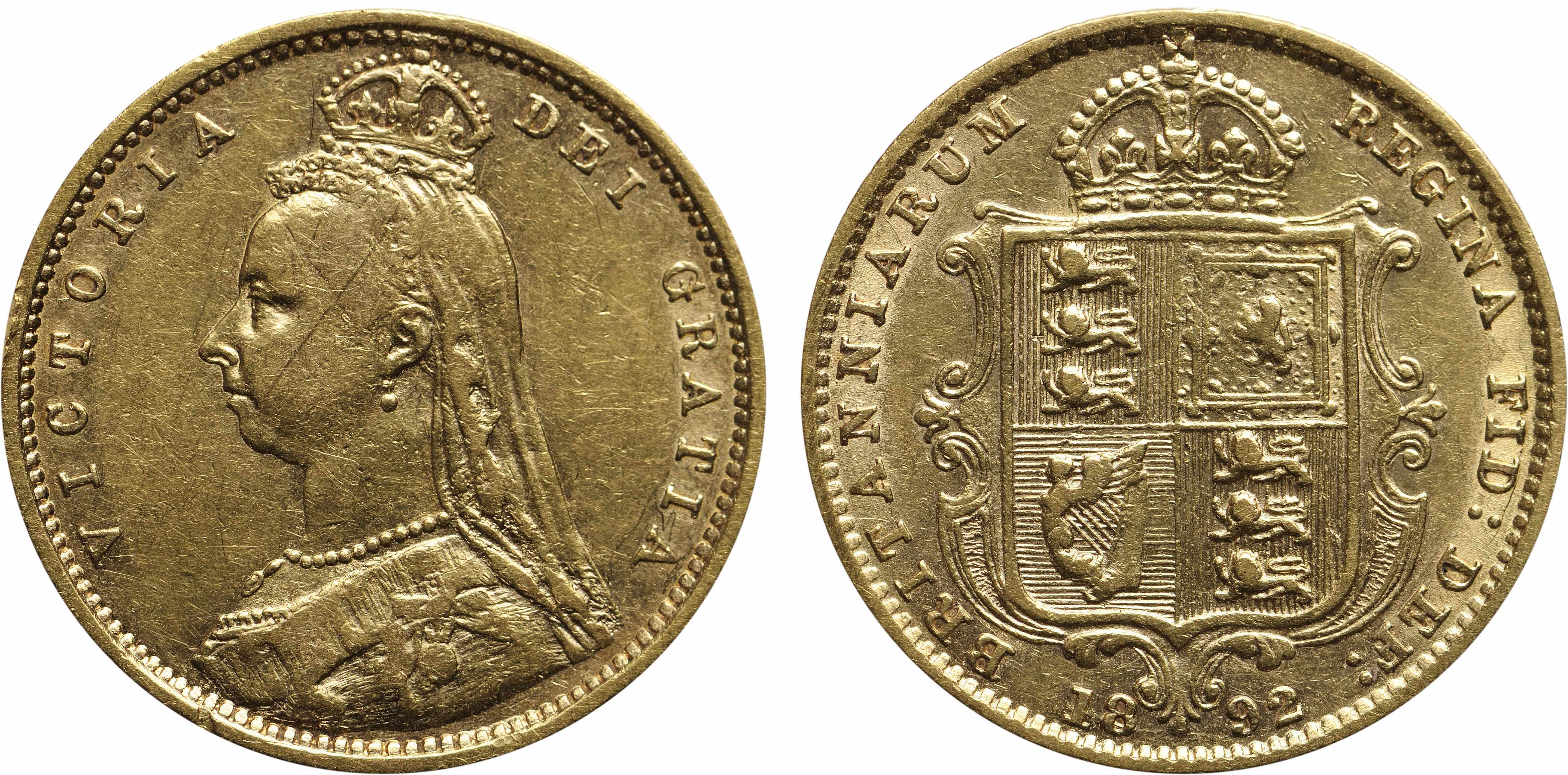 Appraisal: Great Britain Victoria Sovereign KM- Crowned head of Victoria facing