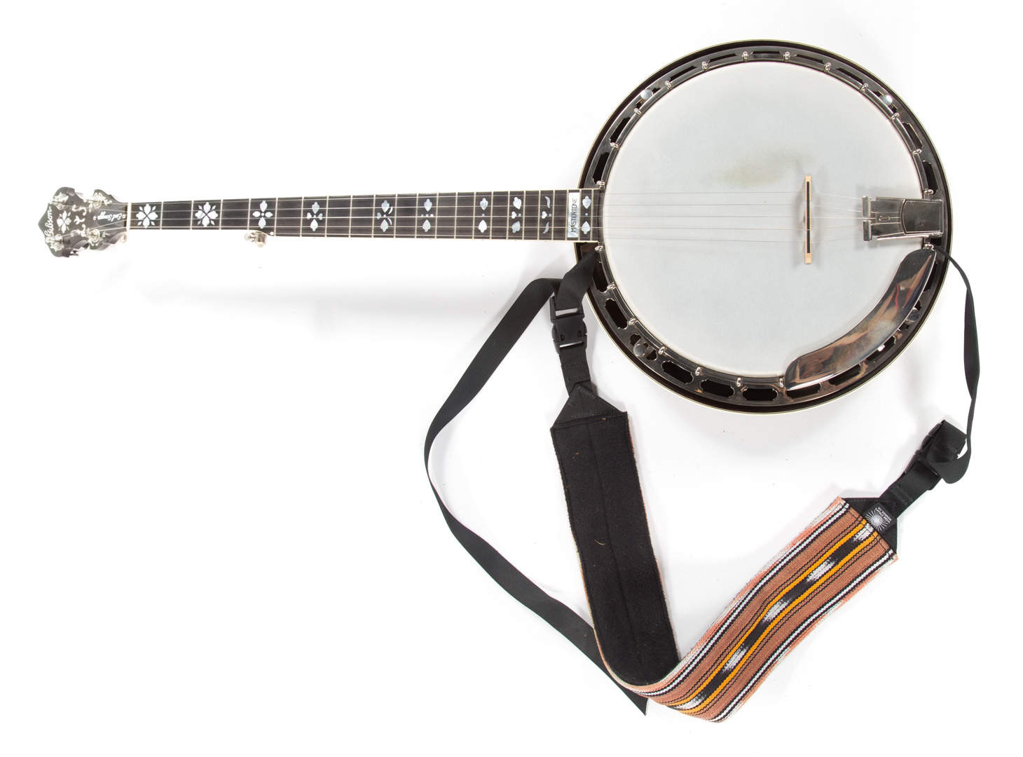 Appraisal: Gibson Earl Scruggs Master Tone banjo mother-of-pearl inlaid tiger maple