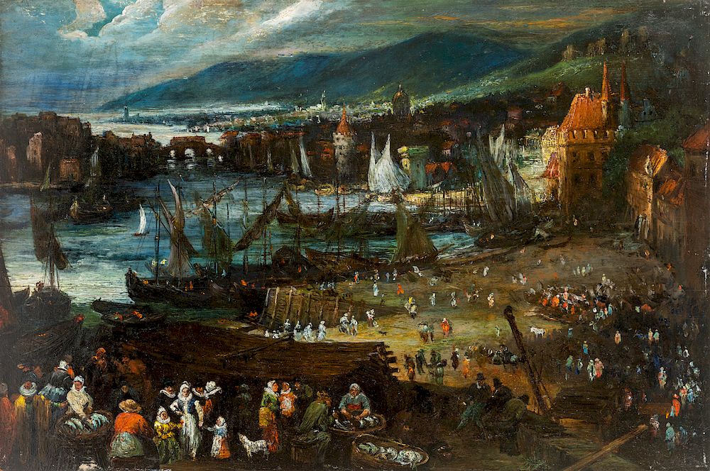 Appraisal: TH CENTURY FLEMISH OLD MASTER AFTER JAN BRUEGHEL THE ELDER