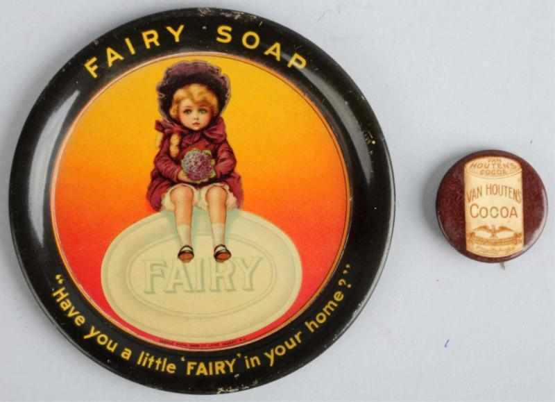 Appraisal: Fairy Soap Tip Tray Van Houten's Cocoa Pin Tip tray