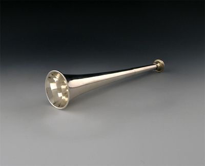 Appraisal: A late-Victorian silver hunting horn by Sampson Mordan and Co