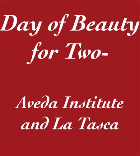 Appraisal: Day of Beauty for Two--Aveda Institute and La Tasca Treat