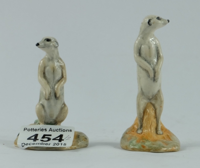 Appraisal: Boxed pair of Limited edition John Beswick Meerkats