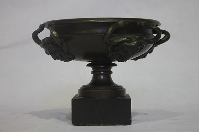 Appraisal: VIVIEN AP RHYS PRYCEA bronze model of a classical urn