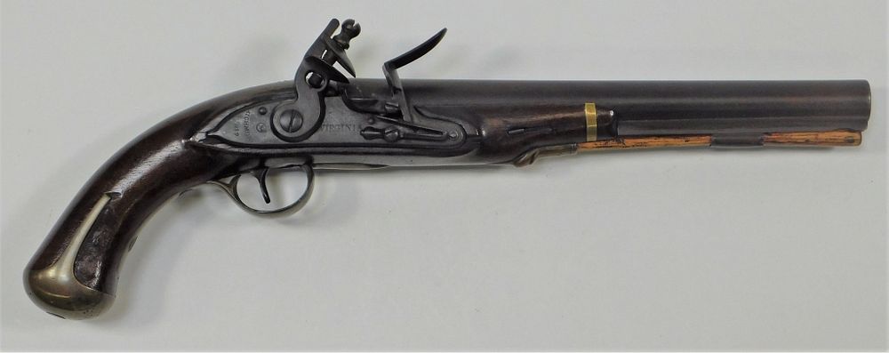 Appraisal: Virginia Manufactory nd Model Flintlock Pistol United States C bore