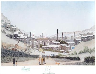 Appraisal: GEOFFREY WOOLSEY BIRKS The Old Quarry reproduction in colours limited