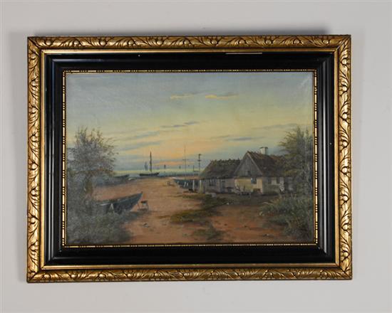 Appraisal: C Carl F H Werner possibly - Germany A Cottage