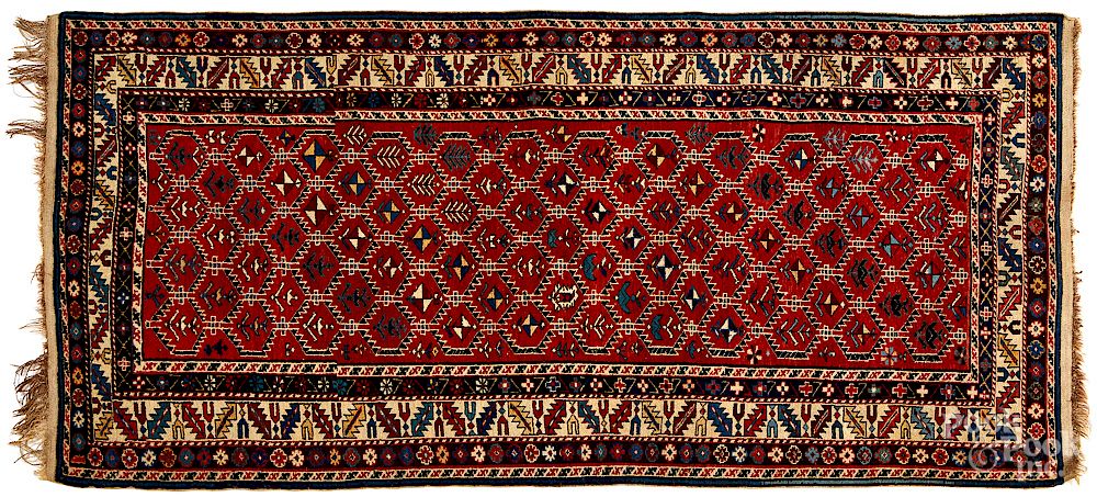 Appraisal: Shirvan carpet early th c Shirvan carpet early th c