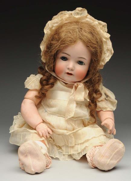 Appraisal: Very Rare S H Walking Doll German bisque socket head