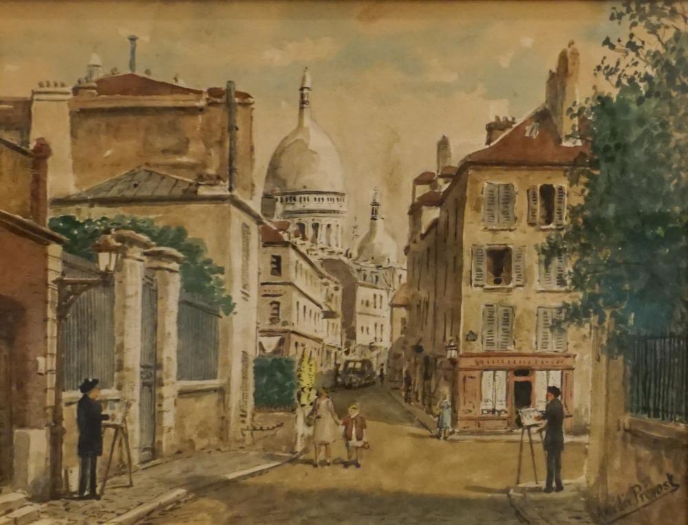 Appraisal: AM D E PREVOST FRENCH TH TH CENTURY PARISIAN CITY