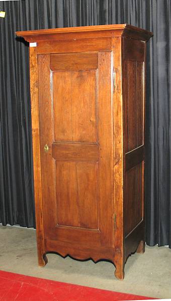 Appraisal: A French Provincial oak cupboard composed of antique elements height