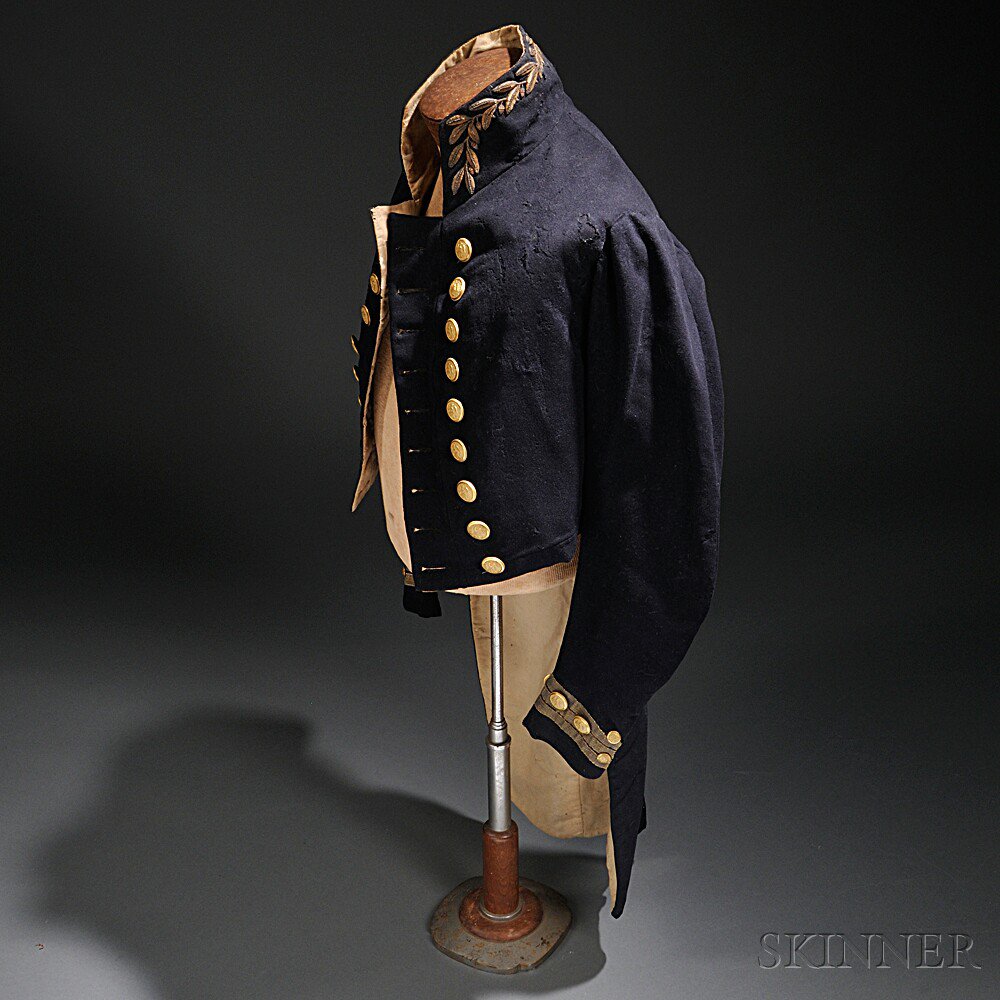 Appraisal: U S Model Naval Surgeon's Dress Coatee c s blue