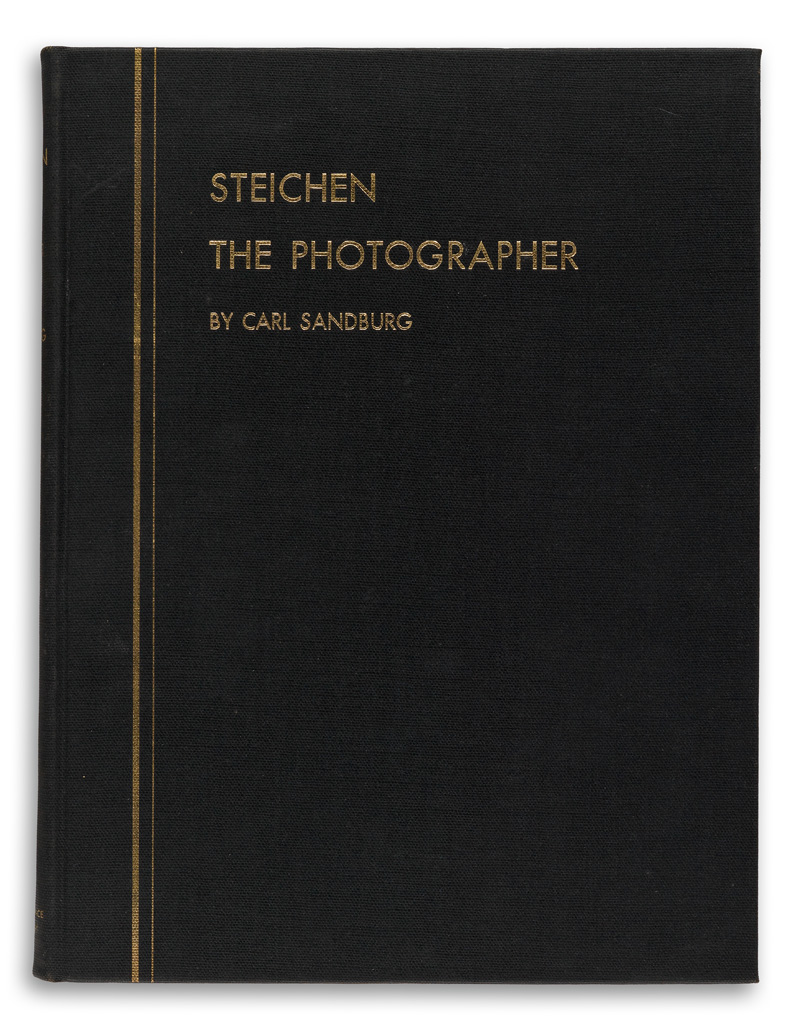 Appraisal: STEICHEN EDWARD Steichen the Photographer By Carl Sandburg Lavishly illustrated