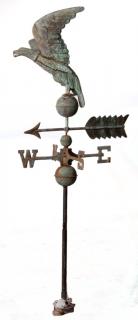 Appraisal: Vintage Copper Eagle Weather Vane Late th Early th Century