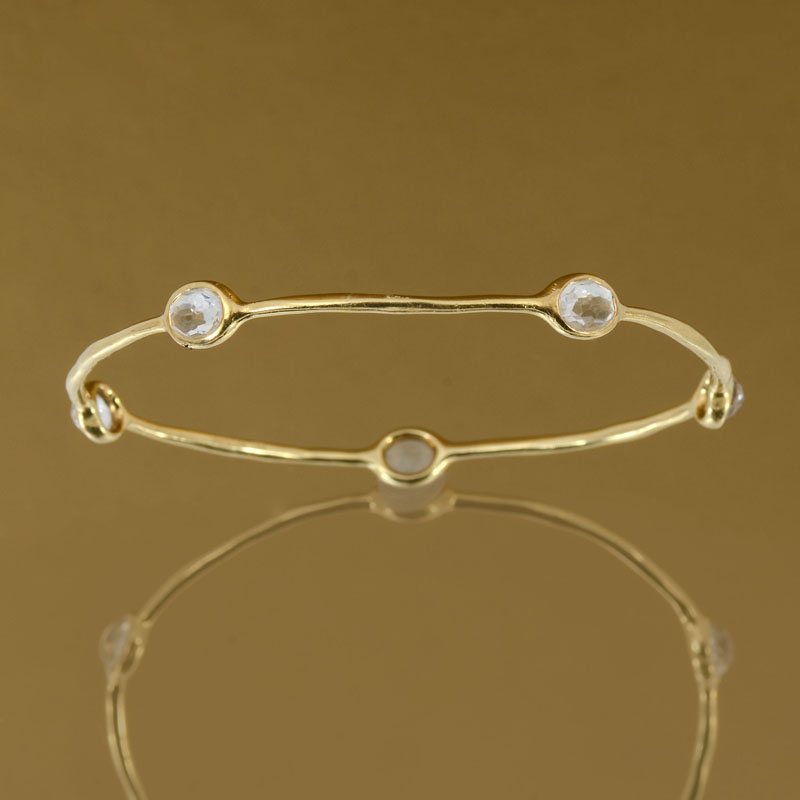 Appraisal: K IPPOLITA ''ROCK CANDY'' BANGLE K sculptural design was created