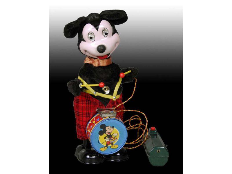 Appraisal: Linemar Walt Disney Battery-Operated Mickey Mouse Description '' T Working