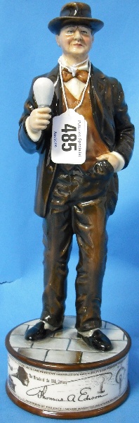 Appraisal: Royal Doulton Prestige Figure Thomas Edison HN from the pioneers