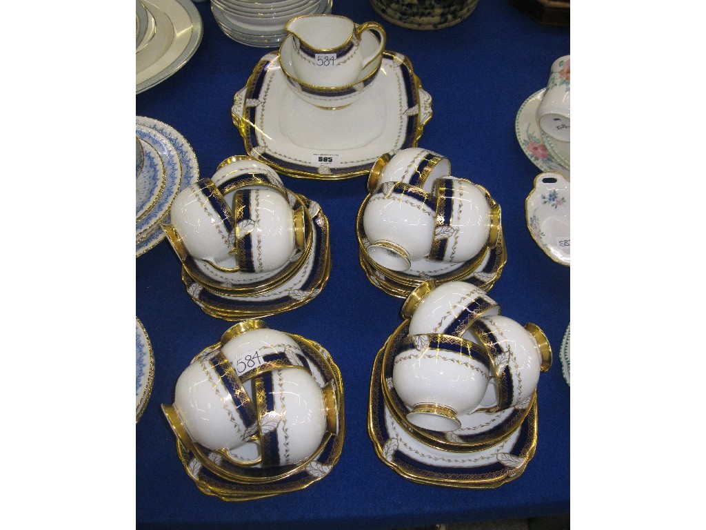 Appraisal: Royal Albert Crown China twelve setting teaset