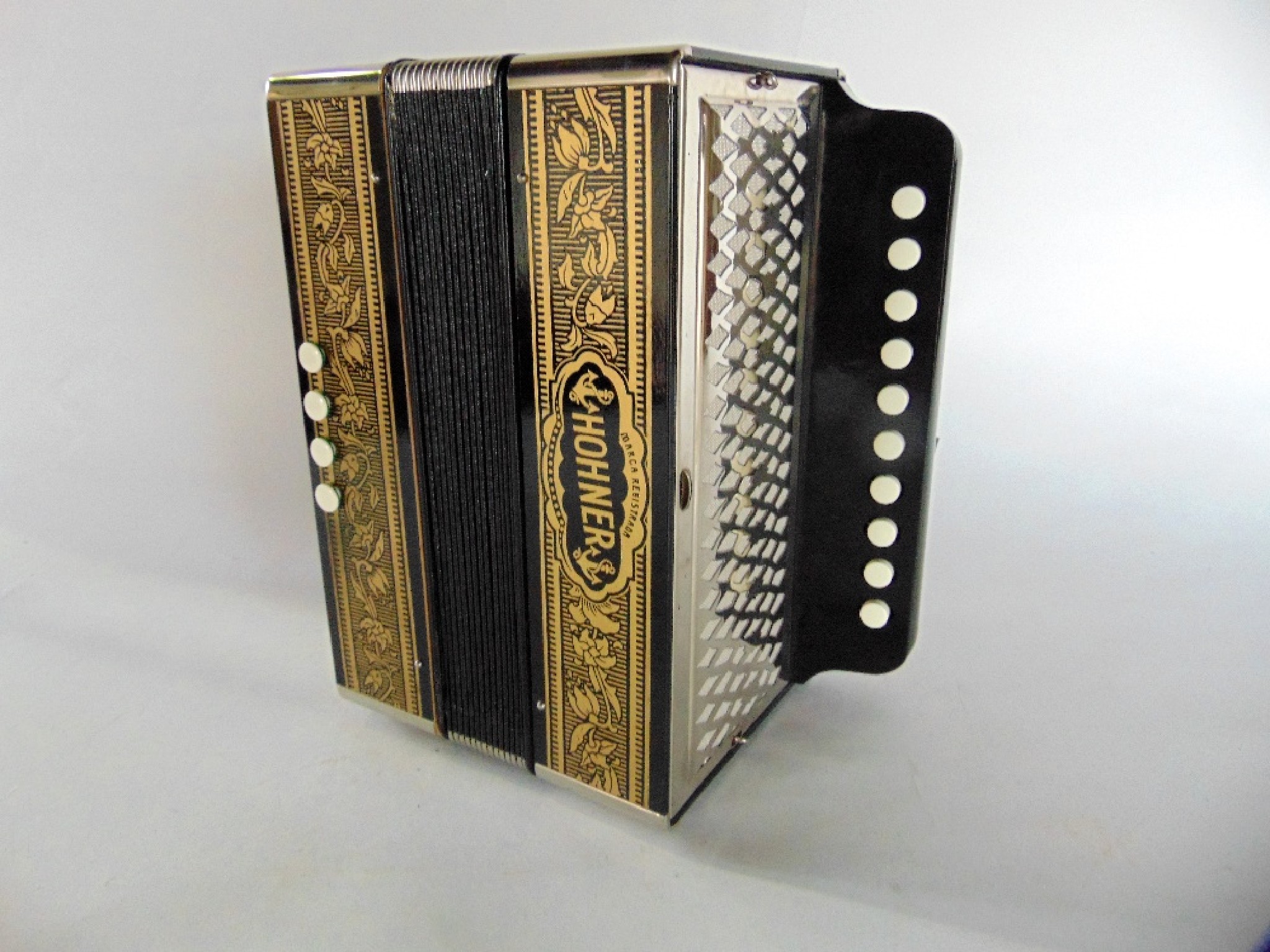 Appraisal: A th century German Hohner accordion