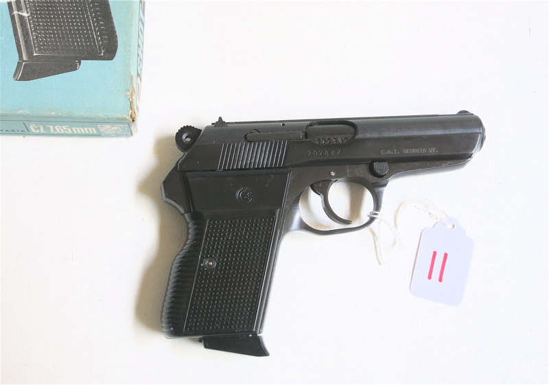 Appraisal: CZ MODEL DOUBLE ACTION SEMI AUTOMATIC PISTOL mm acp caliber