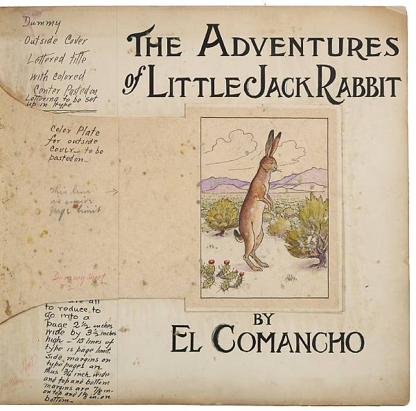 Appraisal: PHILLIPS W S EL COMANCHO Adventures of Little Jack Rabbit