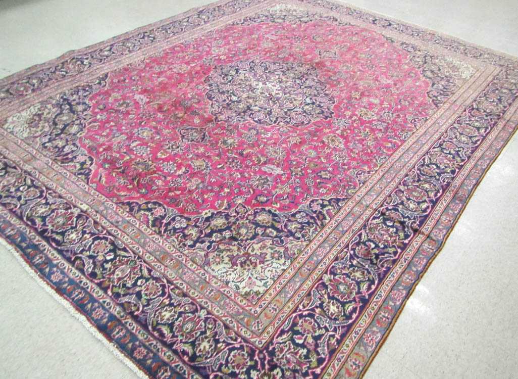 Appraisal: PERSIAN MASHAD CARPET Razavi Khorasan province southeastern Iran floral and