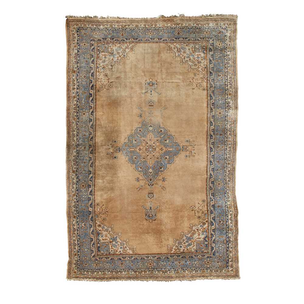 Appraisal: LARGE USHAK CARPET WEST ANATOLIA EARLY TH CENTURY the plain